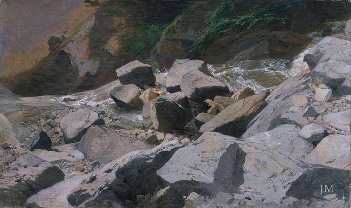 The River Lutschine near Lauterbrunnen